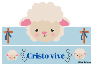 Coroa para páscoa cristã