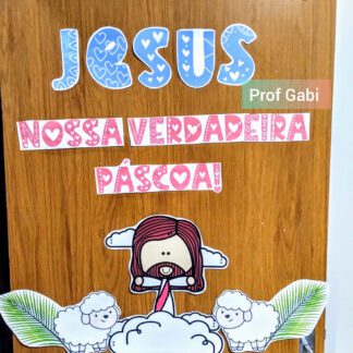 Painel de porta Cristão
