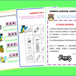 ATIVIDADE LETRA A