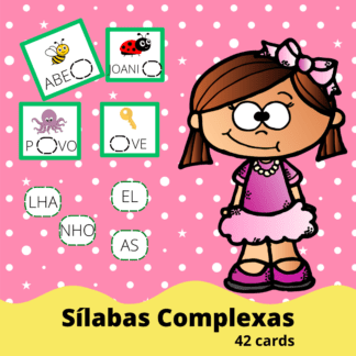 Recurso pedagógico Sílabas Complexas