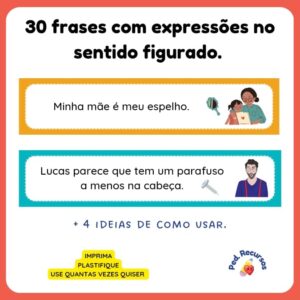 Frases com expressões no sentido figurado