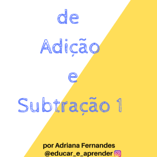Matemática - Problemas de adição e subtração 1