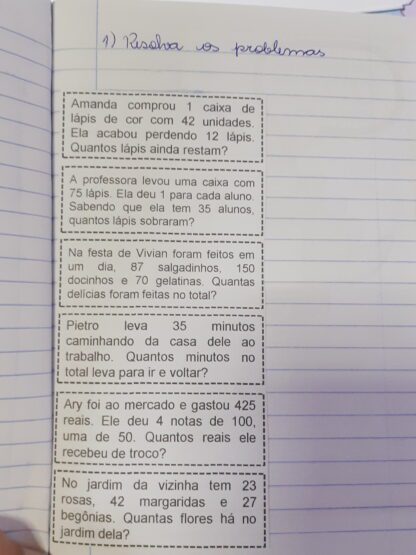 Combo Projetos mensais treino ortográfico e cálculos e problemas - Image 65