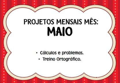 Combo Projetos mensais treino ortográfico e cálculos e problemas - Image 70