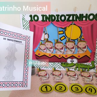 Teatrinho: 10 indiozinhos