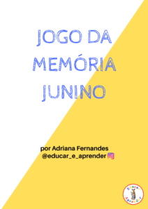 Jogo da Memória Junino