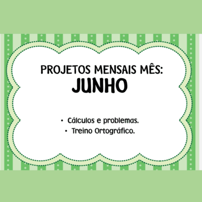 Combo Projetos mensais treino ortográfico e cálculos e problemas - Image 80