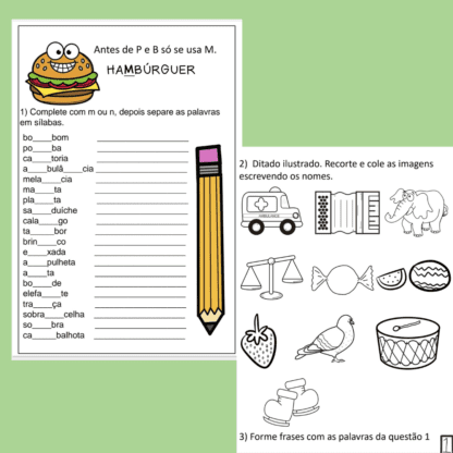 Combo Projetos mensais treino ortográfico e cálculos e problemas - Image 78