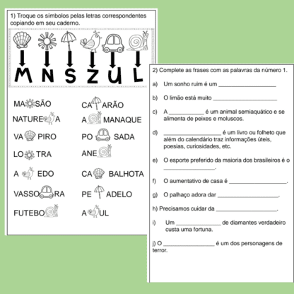 Combo Projetos mensais treino ortográfico e cálculos e problemas - Image 71