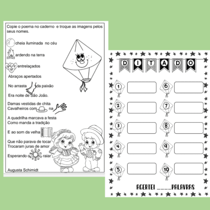 Combo Projetos mensais treino ortográfico e cálculos e problemas - Image 72