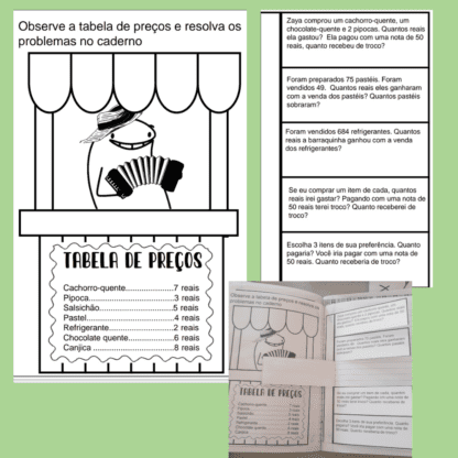 Combo Projetos mensais treino ortográfico e cálculos e problemas - Image 74