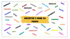 Encontre o nome da figura.
