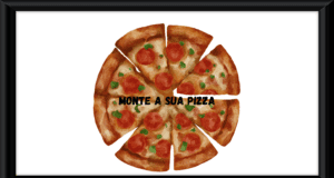Monte a sua pizza