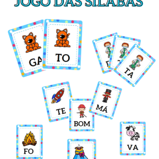 Jogo das sílabas