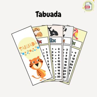 Chaveiro da tabuada