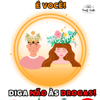 Painel: Diga não às drogas!