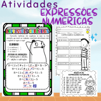 Atividades Expressões Numéricas