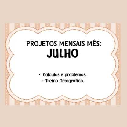 Combo Projetos mensais treino ortográfico e cálculos e problemas - Image 81