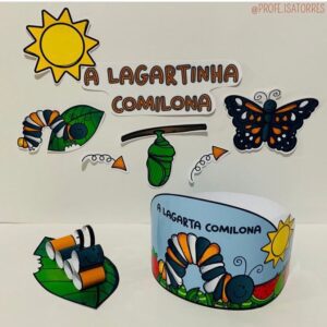 A lagartinha comilona