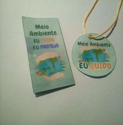 Meio Ambiente Reduzir, Reciclar, Reutilizar. Eu Cuido, Eu Protejo - Image 2