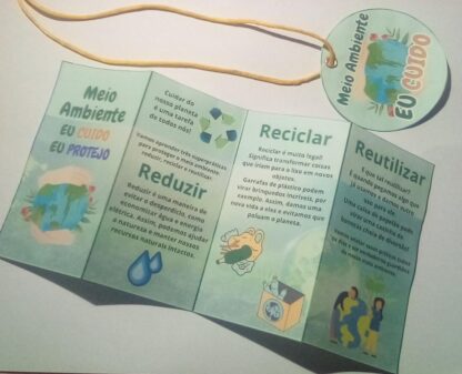 Meio Ambiente Reduzir, Reciclar, Reutilizar. Eu Cuido, Eu Protejo