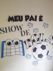 Painel Dia dos pais Show de bola