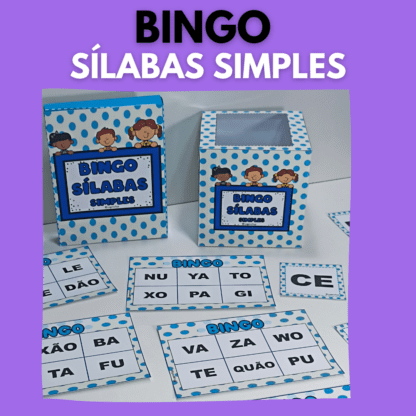 Bingo sílabas simples