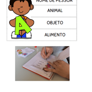 ADEDONHA DO ALFABETO