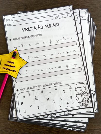 Atividades volta às aulas ✏️ - Image 3