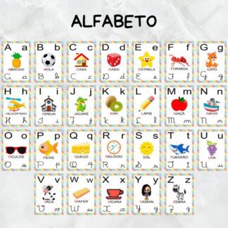 Alfabeto colorido