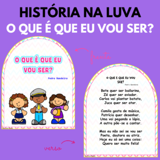 História na luva - O que é que eu vou ser