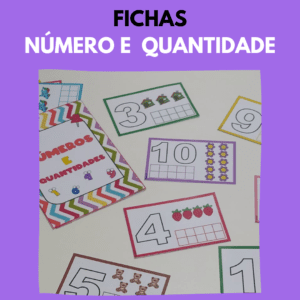 FICHAS NÚMERO E QUANTIDADE