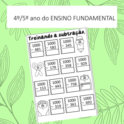 Combo Projetos mensais treino ortográfico e cálculos e problemas - Image 106