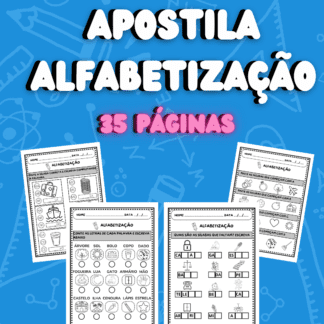 Apostila de alfabetização