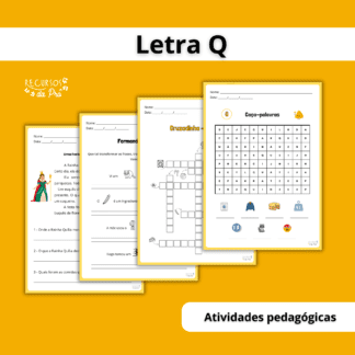 Atividades com a letra Q