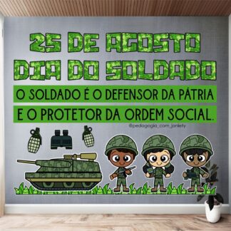 ARQUIVO - PAINEL DIA DO SOLDADO