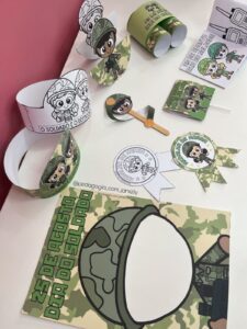 ARQUIVOS – KIT COM LEMBRANCINHAS DIA DO SOLDADO