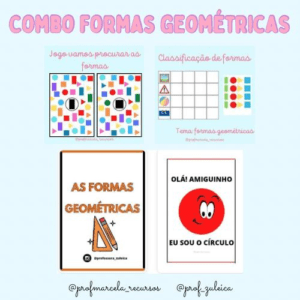 COMBO DAS FORMAS GEOMÉTRICAS 1