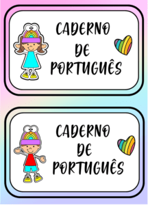 Capas de caderno e agenda