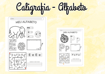 Caligrafia - Alfabeto