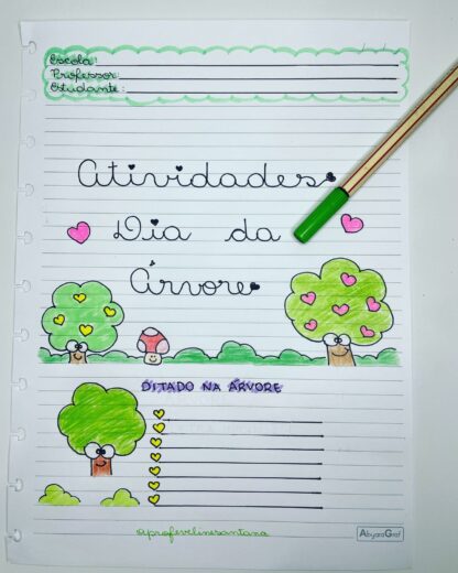Atividades Dia da árvore