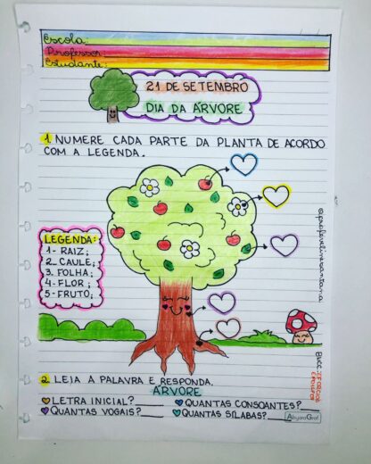 Atividades Dia da árvore - Image 2