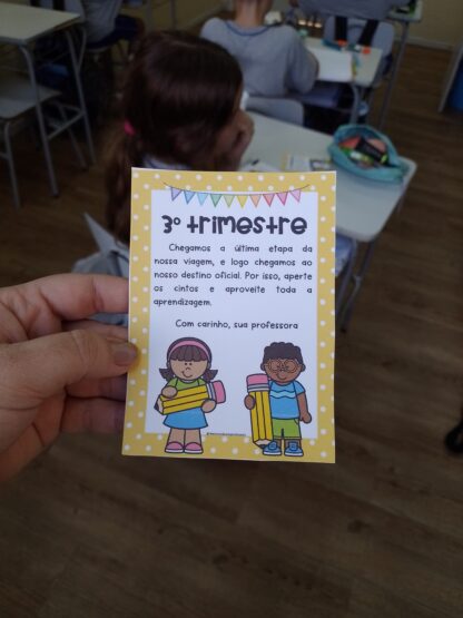 Mensagem Entrada 3º Trimestre
