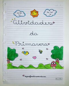 Atividades da Primavera