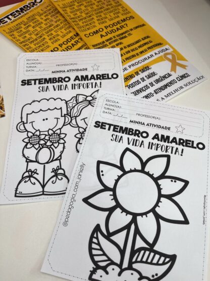 ARQUIVOS - KIT COMPLETO SETEMBRO AMARELO - Image 3