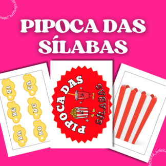 Pipoca das sílabas