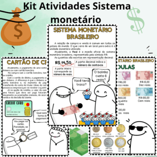 Kit Atividades Sistema Monetário Brasileiro