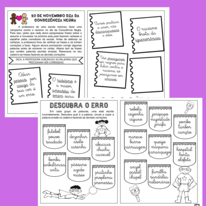 Combo Projetos mensais treino ortográfico e cálculos e problemas - Image 123