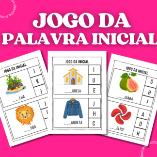 jogo da palavra inicial