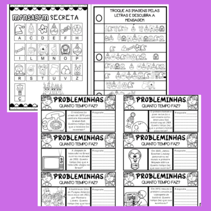 Combo Projetos mensais treino ortográfico e cálculos e problemas - Image 121